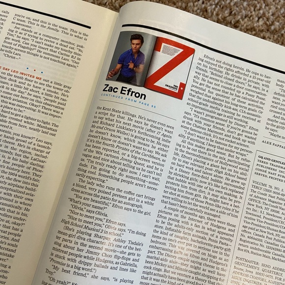 Zac Efron - GQ Magazine May 2009 - Picture 9 of 9